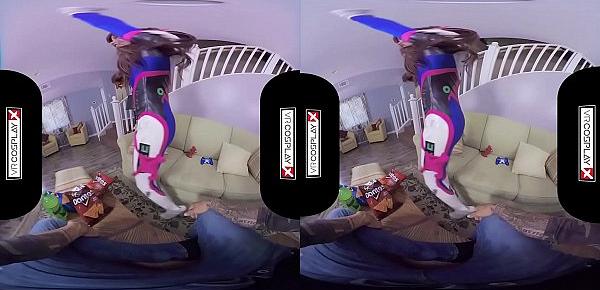  Overwatch Dva XXX Cosplay gamer girl pussy pounding in VR - Immerse Yourself in Virtual Reality Porn!